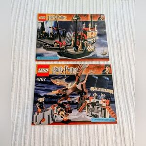 LEGO Harry Potter & SpongeBob Instruction Manuals